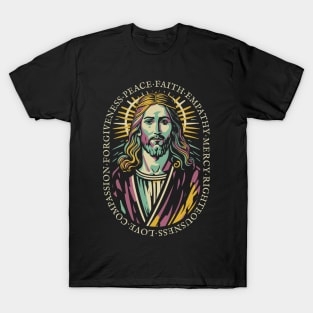 Jesus Christ Love Faith Christian Gift Idea T-Shirt